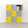 ABS Plastic Kindergarten Storage Locker - Waterproof Classroom Cabinet for Student Books and Supplies1