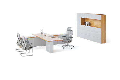 Separate office area