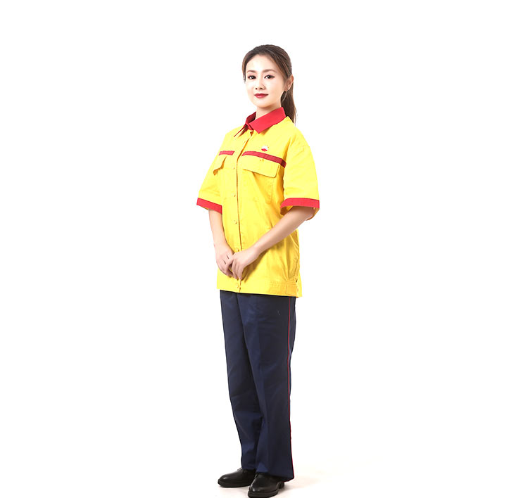 High Quality Customized Logo Short Sleeve Uniform