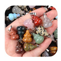 High-Quality Natural Crystal Gourd Pendant - Healing Stone for Gift1