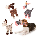 Wholesale Eco-Friendly Large Donkey-Shaped Rope Plush Dog Toy1