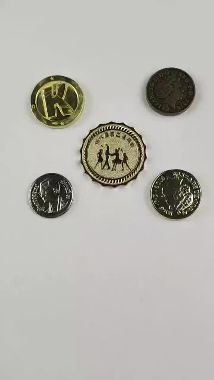 Custom And Design Metal Coin