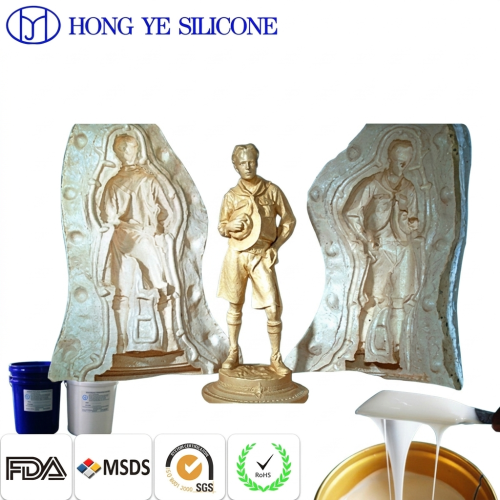 Cultural Relic Replica Restoration Industry Develops, Low Shrinkage Detail Reproduction Liquid Mold Silicone for Antique Molding