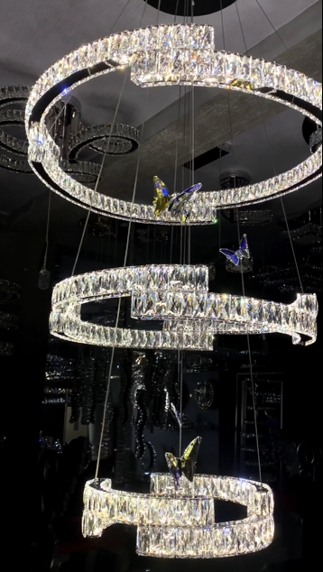 Crystal Round Chandelier