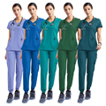 Custom Women's Stretch Hospital Uniforms: Fashionable Medical Scrubs Wholesale for Doctors and Nurses1