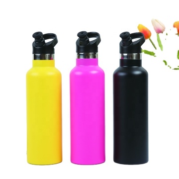 750ml stainless steel sport water bottle