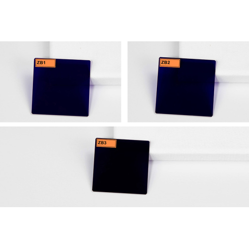 Application de la sélection de verre violet d'absorption