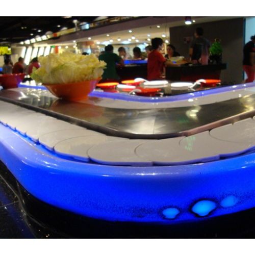 Uri ng conveyor belt sushi