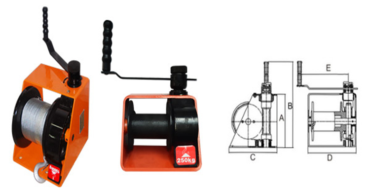 Hand Winch,Manual Winch,Portable Hand Winch,Manual Hand Winch