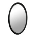 Wholesale Large Oval Wood Framed Black Full-Length Dressing Mirror1