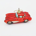 Custom Hand Blown Red Car Glass Christmas Tree Ornaments: Personalized Design Hanging Decorations1