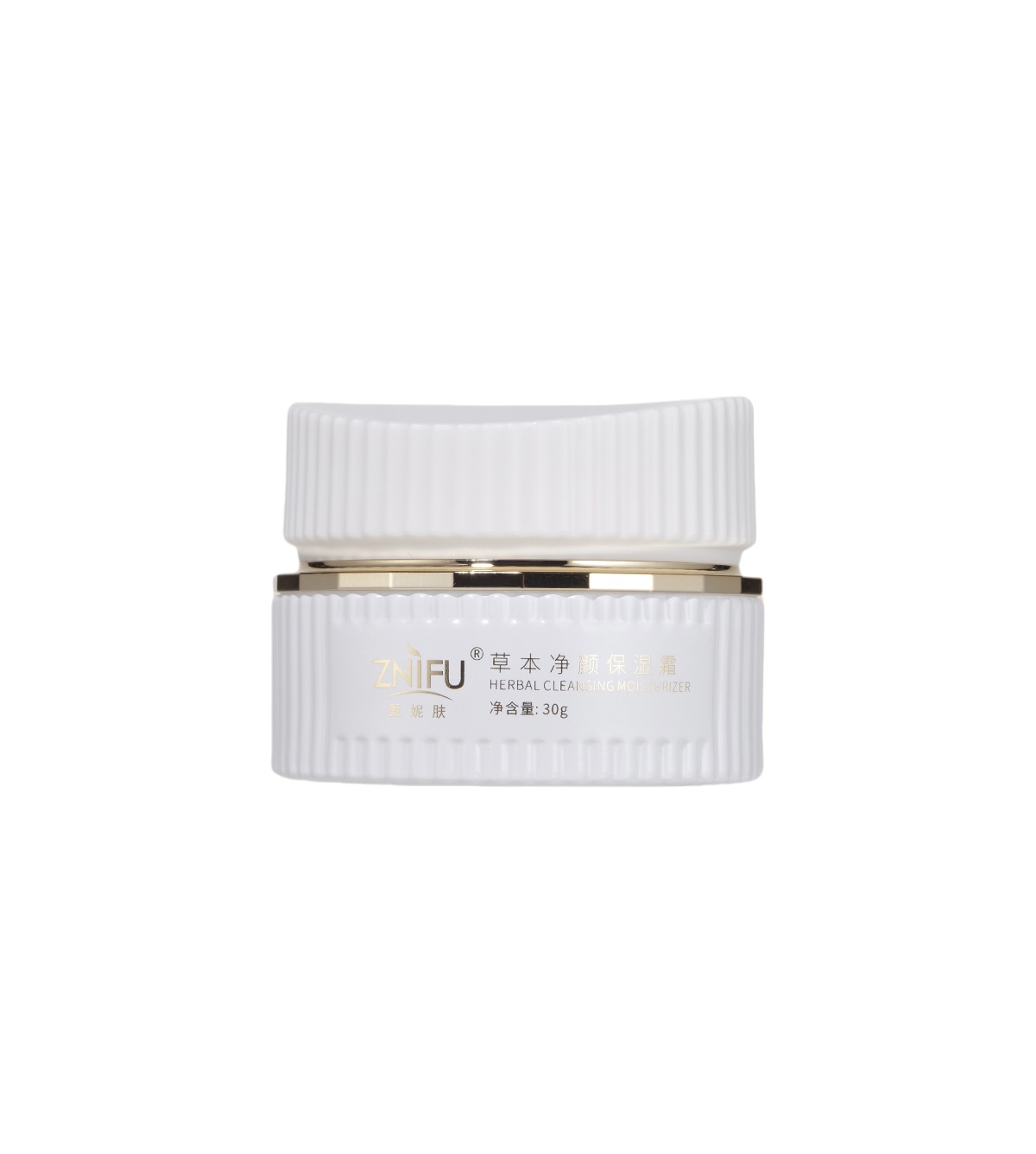 Creme anti-espinhas de limpeza hidratante de ervas naturais para espinhas