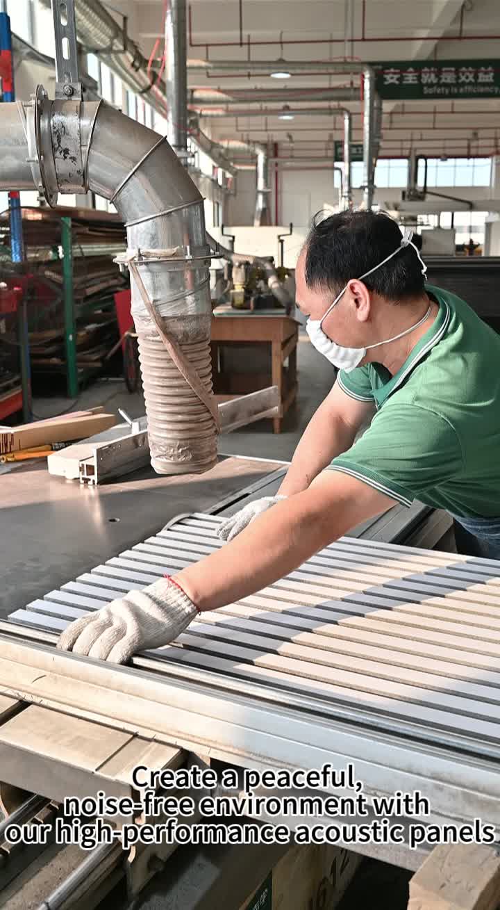 با پنل های آکوستیک با کارایی بالا، محیطی آرام و بدون نویز ایجاد کنید.