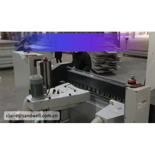 Primer wooden door sanding production line