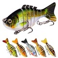 New Design Runtoo 100mm 7 Segment Swimbait Fishing Lure1