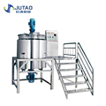 JUTAO machinery automatic cosmetic homogenizer manufacturing equipment mixing tank1