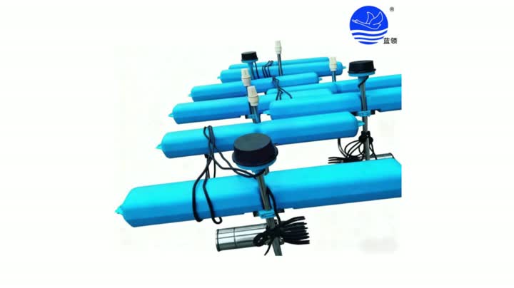 Абсталяванне для ачысткі вады Blue Collar – вітрына змяшальніка і сістэмы аэрацыі