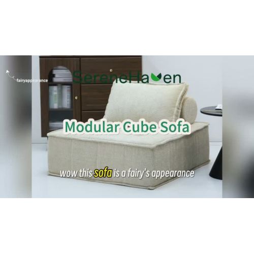 divano cubo modulare