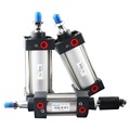 Aluminum Alloy Double-Acting Pneumatic Cylinders for Lifted Pressure Vessel Pistons in Machinery Repair Shops1