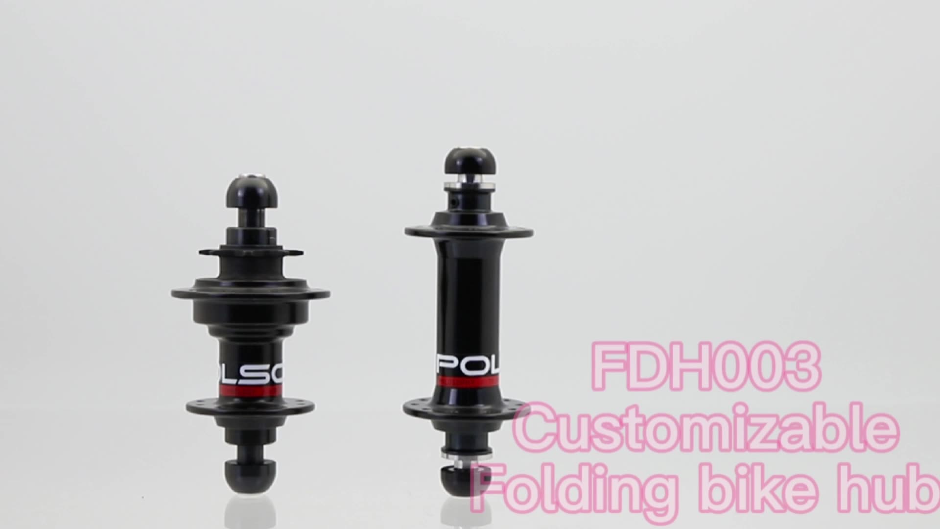 FDH003 Aluminium Al 7075 Faltradfahrradfahrradfahrzeuge 24 28 32 Löcher Rot Black11