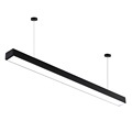 Modern Simple Linear LED Pendant Light with Adjustable Cord Suspension1