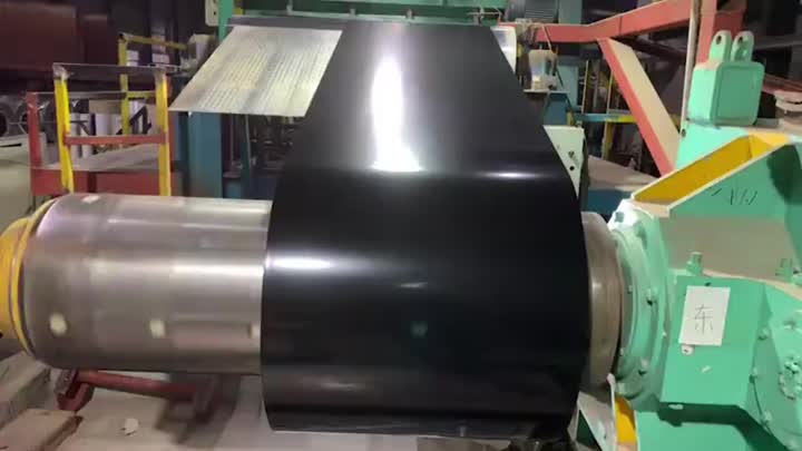 Color coating roll
