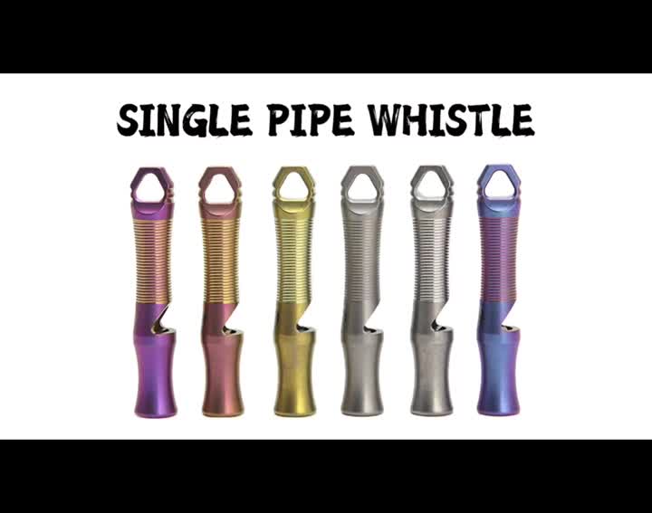 Single pipe whistle