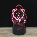 3D Superman Logo LED Night Light - Cartoon Kids Birthday Gift1