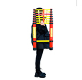 Fiberglass Extension Ladder 6M Collapsible Insulated Telescopic for Home Roof Electrical Work1