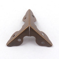 Antique Bronze Metal Corner Protector for Wooden Jewelry Boxes - 20x28mm1