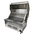 Premium Stainless Steel Built In Outdoor Commercial Bbq Luxury Charcoal Gas Bbq Grill For Sale1