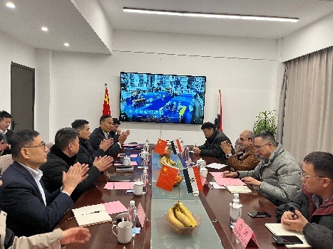 Zhongshi Electric Welcomes the Inspection of the Arab Union to Jointly Explore the Arab Power Market