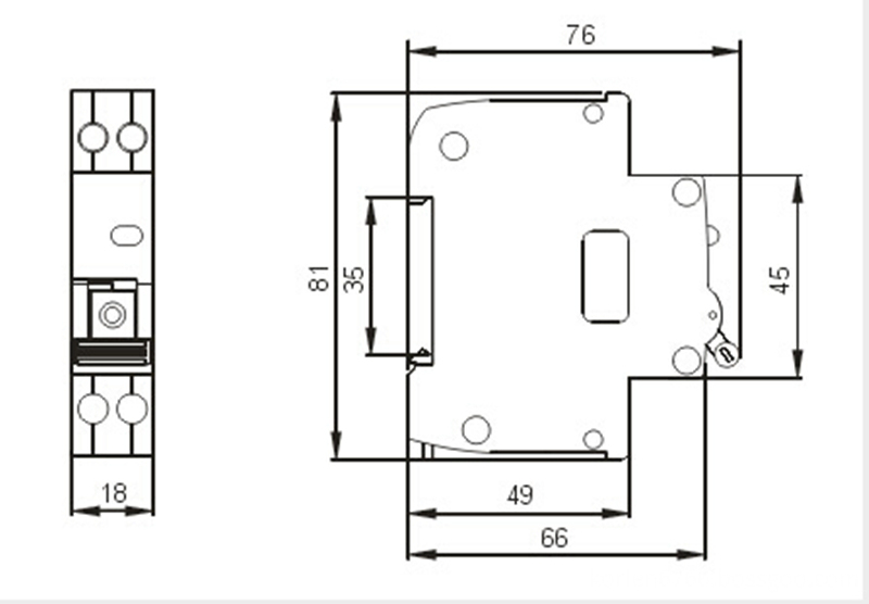 New Type Mini RCBO Swich