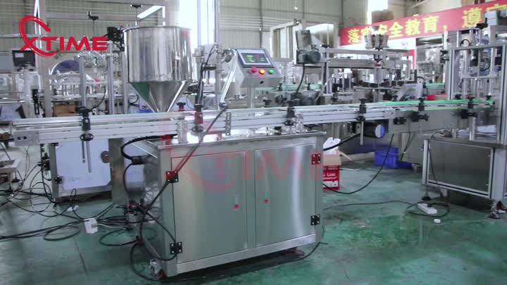 servo liquid filling machine