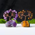 Wholesale Natural Gem Trees Amethyst Chips Crystal Tree with Rough Crystal1