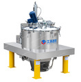 Jiangsu Tuheng Bag-Shaking Scraper Centrifuge Machine with Bottom Discharge, 1-Year Gearbox, Bearing, PLC, Pump, Motor, Engine, and Gear1