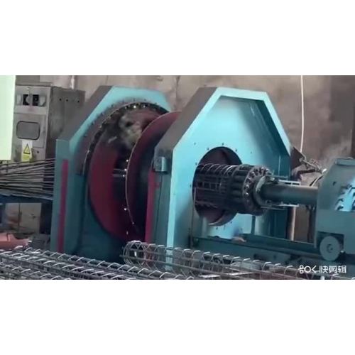 CNC steel rebar cage welding machine for concrete pole1