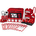 BOZZYS Electrical Lockout Kit: LOTO Device Safety Toolbag - 26 Pack for Mechanical and Electrical Lockout1