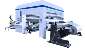 Jumbo Roll Slitting Machine Roll Feeding