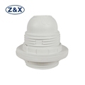 Russian Market Wholesale E27 Screw Black Bulb Socket One Ring Plastic Lamp Holder1