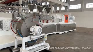 SKW 125 co-kneader for blowing masterbatch 1000kg/h