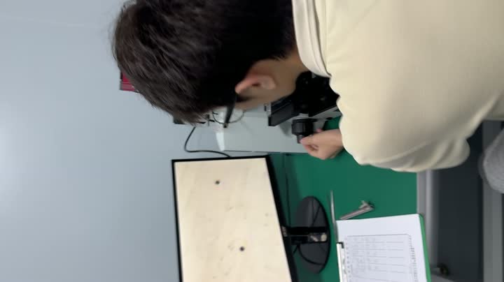 Teste de placa de atomizador médico