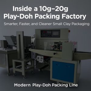 Inside a 10g–20g Play-Doh Packing Factory: Smarter, Faster, and Cleaner Small Clay Packaging