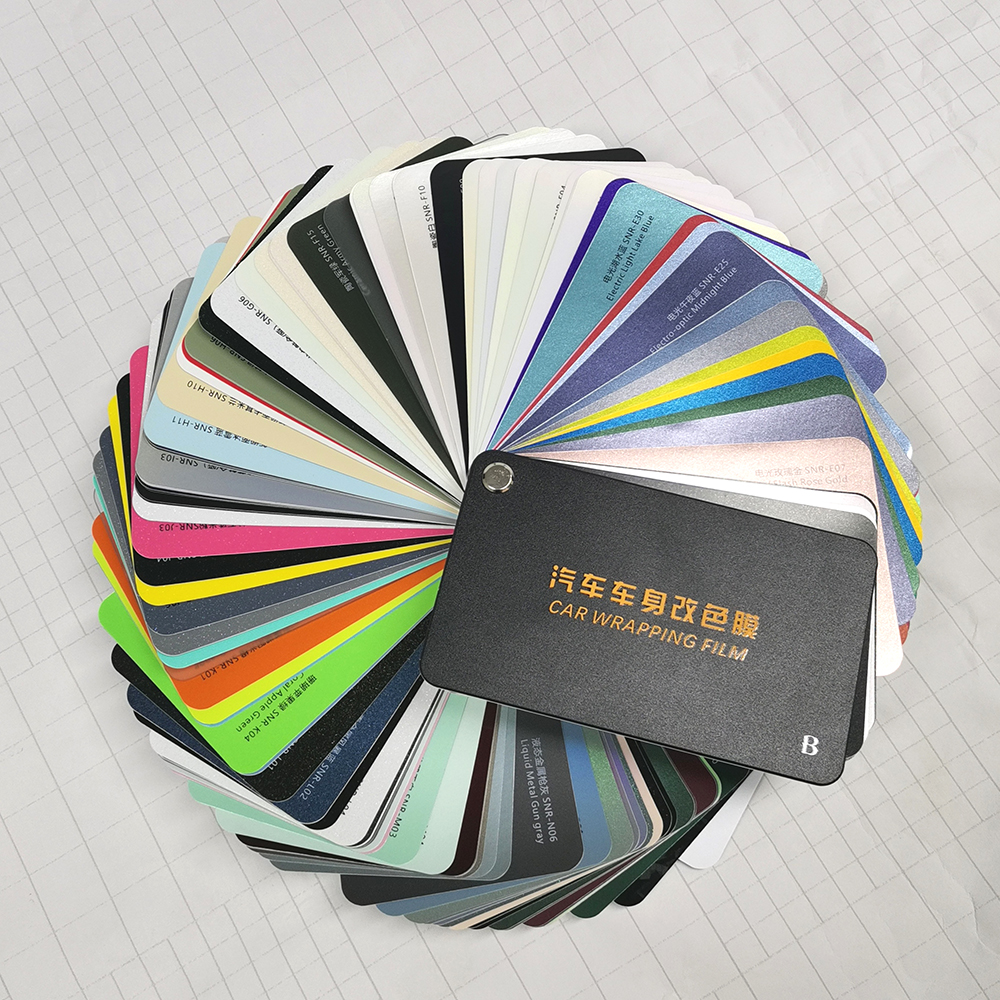 Car Wrap Film Color Booklet 7