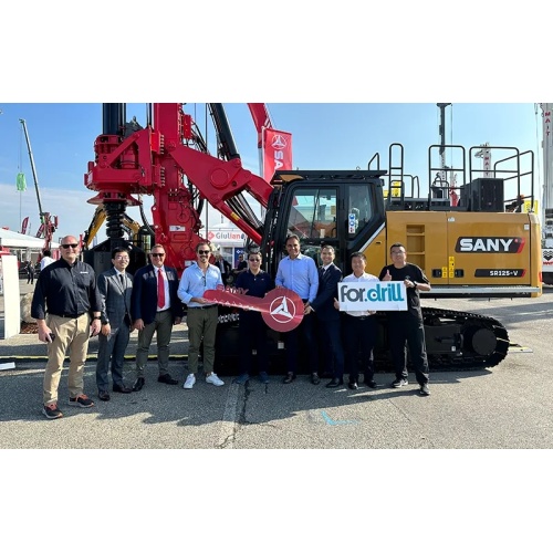 SANY Marks Momen Bersejarah: Penjualan Peresmian Rig Drilling Rig di Eropa di Geofluid, Piacenza