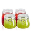 High Quality Kitchen Air Tight Food Storage Containers Storage Glass Jars With Clip Lid1