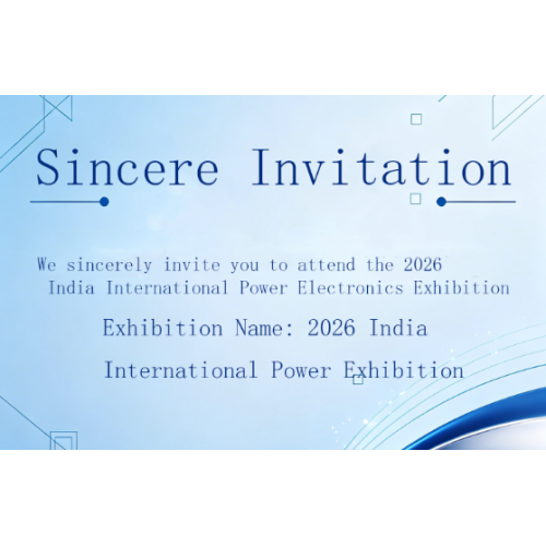 2026年インドELASIAパワーエレクトロニクスショーへの展示会招待状