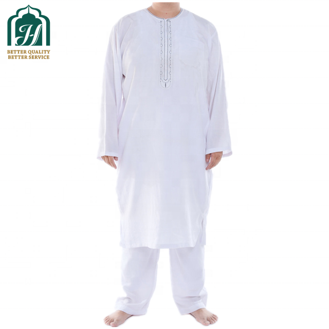 Embroidered Ikaf Morocco Hats Style Long Sleeve Muslim Man Dress Kaftan Djellaba Jubbah Islamic Clothing For Ramadan Eid Gift1