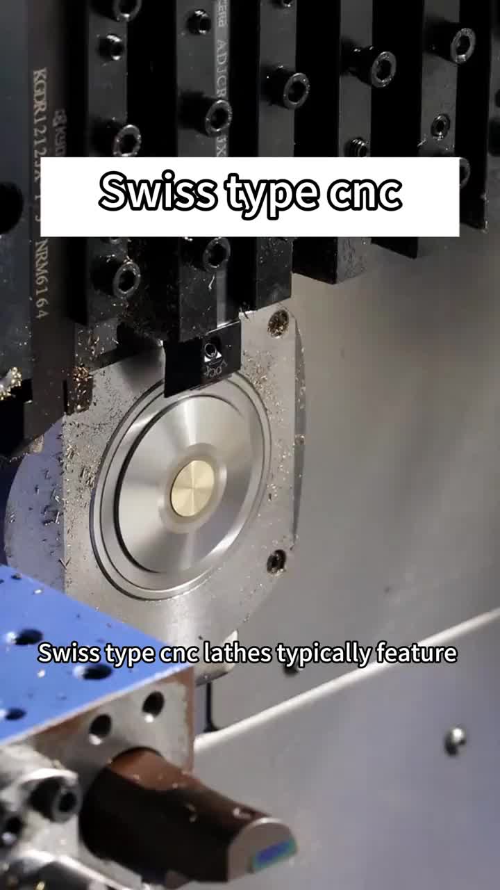 Swiss type cnc