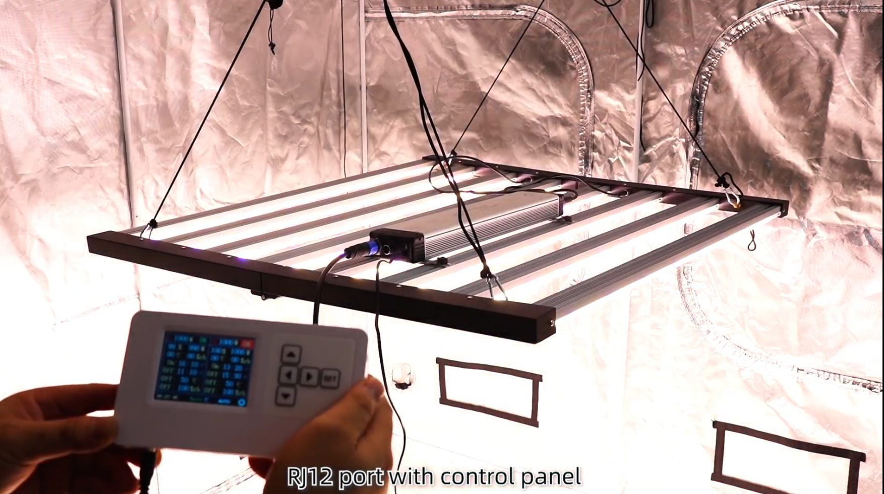 Nuevo LED Grow Light con controlador externo